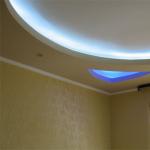 A LED-szalagok helyes felszerelése a gipszkarton mennyezetre: ajánlások
